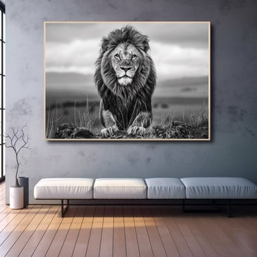 Big Lion Painting